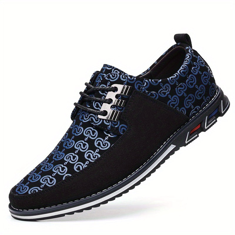 Soft-soled versatile breathable Men's shoes, fashionable round-head comfortable sports shoes for casual wear