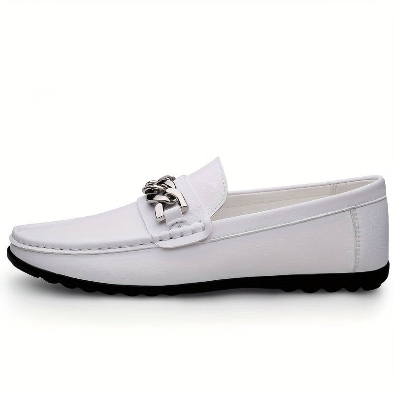 Men's Moc Toe Loafer Shoes, Driving Shoes, Comfy Non-slip Slip On Shoes, Men's Footwear, Spring And Summer