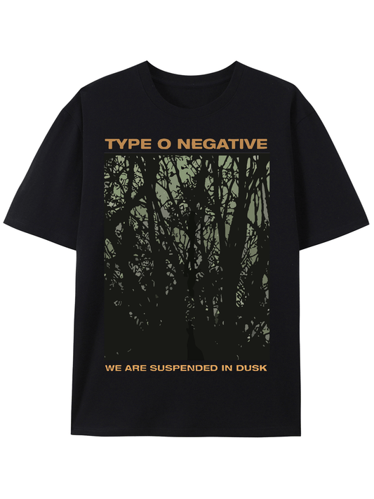 Rock Band Type O Negative Suspended in Dusk Essential T-Shirt Men Women Fashion Casual Tshirt Male Vintage Oversized Tops Tees