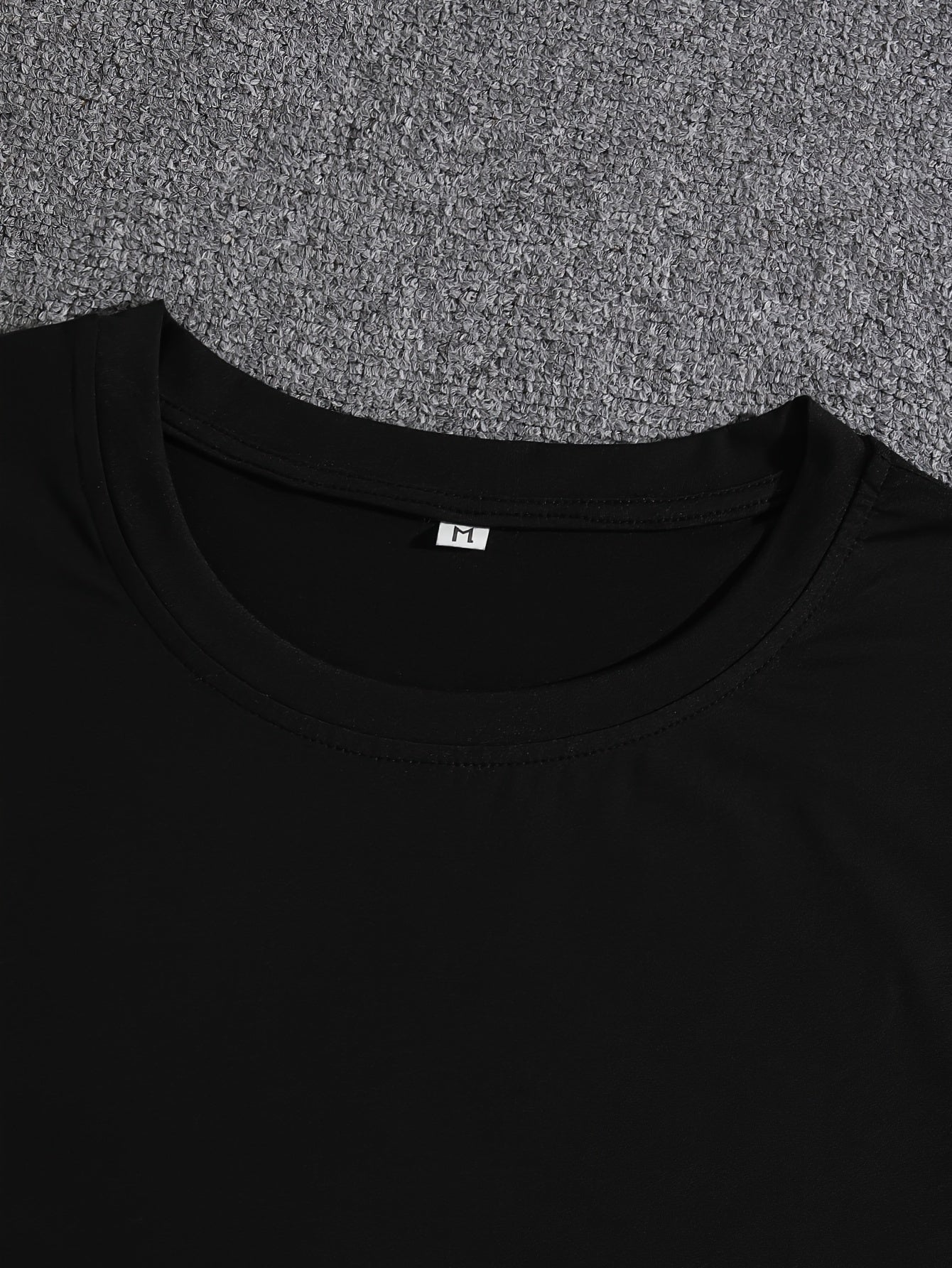 Men's "FOREVER" Angel Graphic T-Shirt - Soft, Stretchy Polyester Knit, Casual Summer Style, Crew Neck, Short Sleeve with Winged Boy Design, Casual Summer Wear|Bold Print Shirt|Glossy Fabric, Angel Tshirt