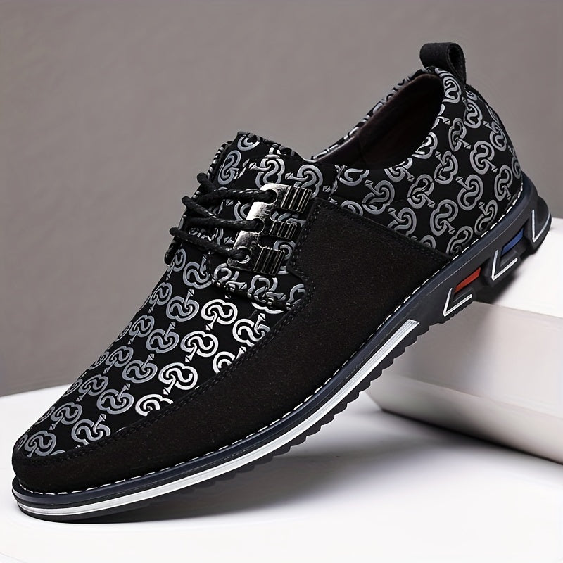 Soft-soled versatile breathable Men's shoes, fashionable round-head comfortable sports shoes for casual wear