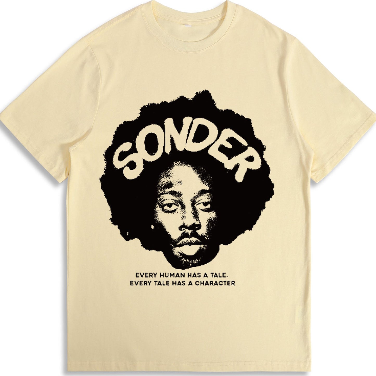 Sonder Graphic Shirt, TShirt Casual Classic Cotton Womenswear T-Shirt Top Comfy Tee Streetwear Woman Shortsleeve Crewneck