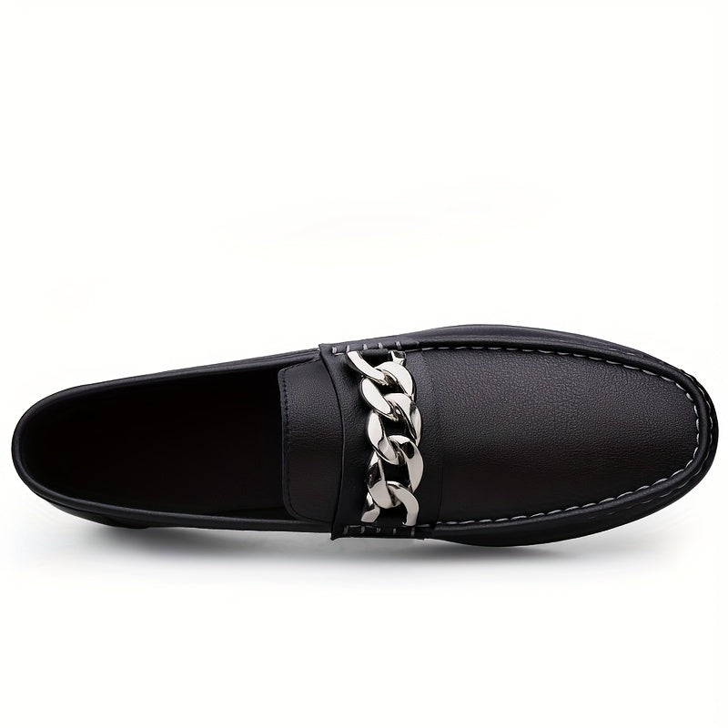 Men's Moc Toe Loafer Shoes, Driving Shoes, Comfy Non-slip Slip On Shoes, Men's Footwear, Spring And Summer