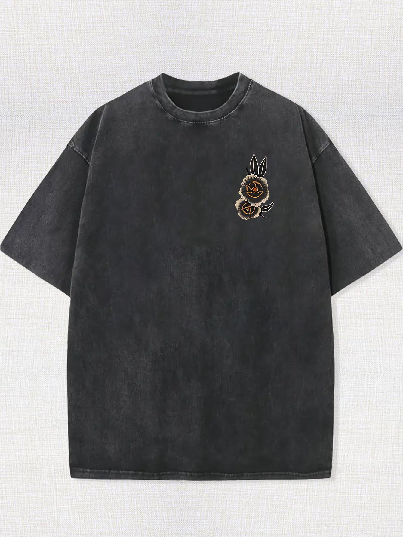 [100% Cotton Belware Tee] 100% Cotton Men's Vintage-Inspired Belware False Prophets Graphic Tee | Short Sleeve, Round Neck, 230g, Matte Finish | Casual Summer Shirt for Casual Attire, Vintage Tshirt