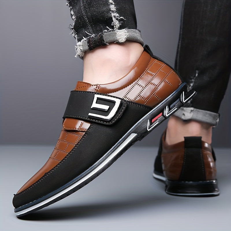 COMFIDAILY Men's Lace-Up Formal & Casual Shoes - Cushioned Insole, Non-Slip Rubber Sole - Minimalist Black Dress Shoes for Office, Events, Travel - Everyday & Special Occasion Footwear, Shoes for Wedding, Event Footwear, Slee