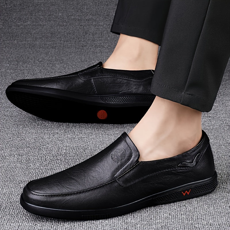 CLOHOO Men's Anti-Slip Fashion Slip-On Casual Shoes