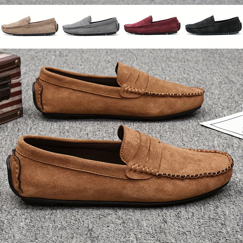 [Comfy Loafers] Comfy Wear-resistant Men's Fashion Loafers | Non-Slip Smart Casual Shoes