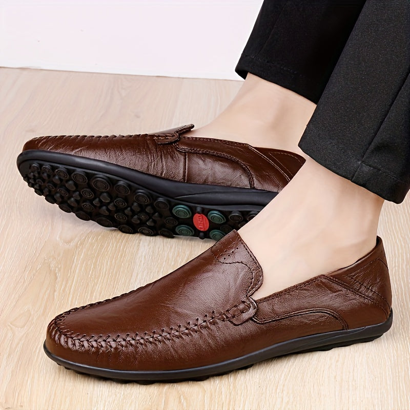 Men's Business Casual Shoes Comfortable Breathable Stitched