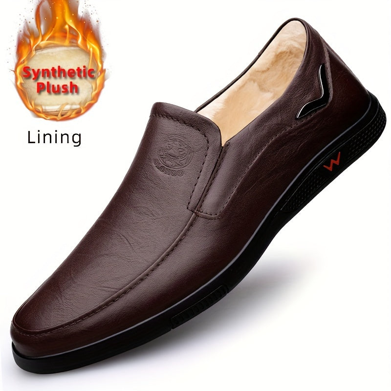 CLOHOO Men's Anti-Slip Fashion Slip-On Casual Shoes