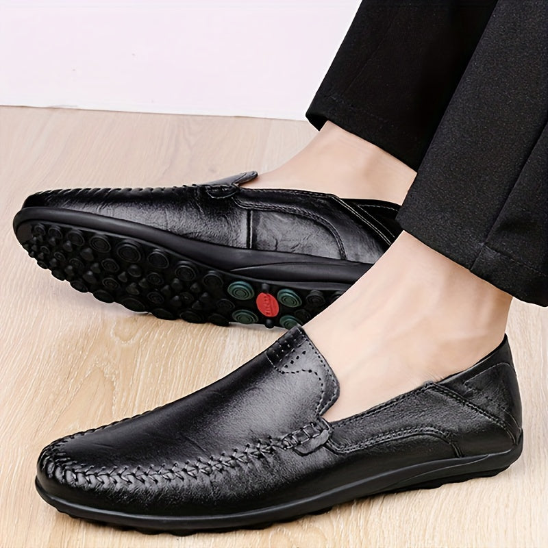 Men's Business Casual Shoes Comfortable Breathable Stitched