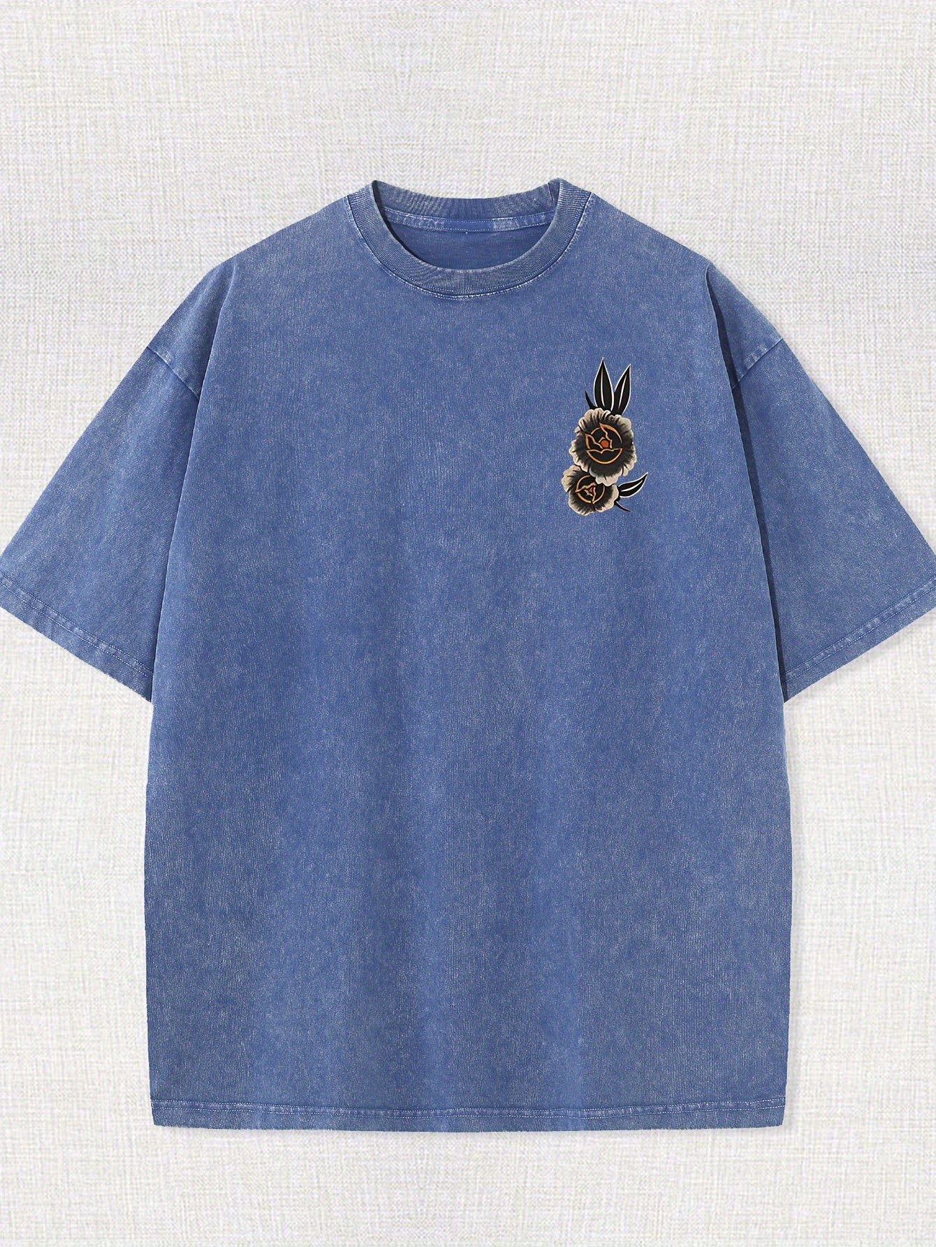 [100% Cotton Belware Tee] 100% Cotton Men's Vintage-Inspired Belware False Prophets Graphic Tee | Short Sleeve, Round Neck, 230g, Matte Finish | Casual Summer Shirt for Casual Attire, Vintage Tshirt