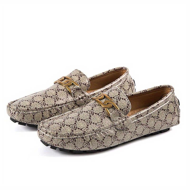 Men's Casual Bit Loafers, Breathable Lightweight Slip On Shoes For Outdoor Walking Driving Night Clubs Party, Spring Summer And Autumn