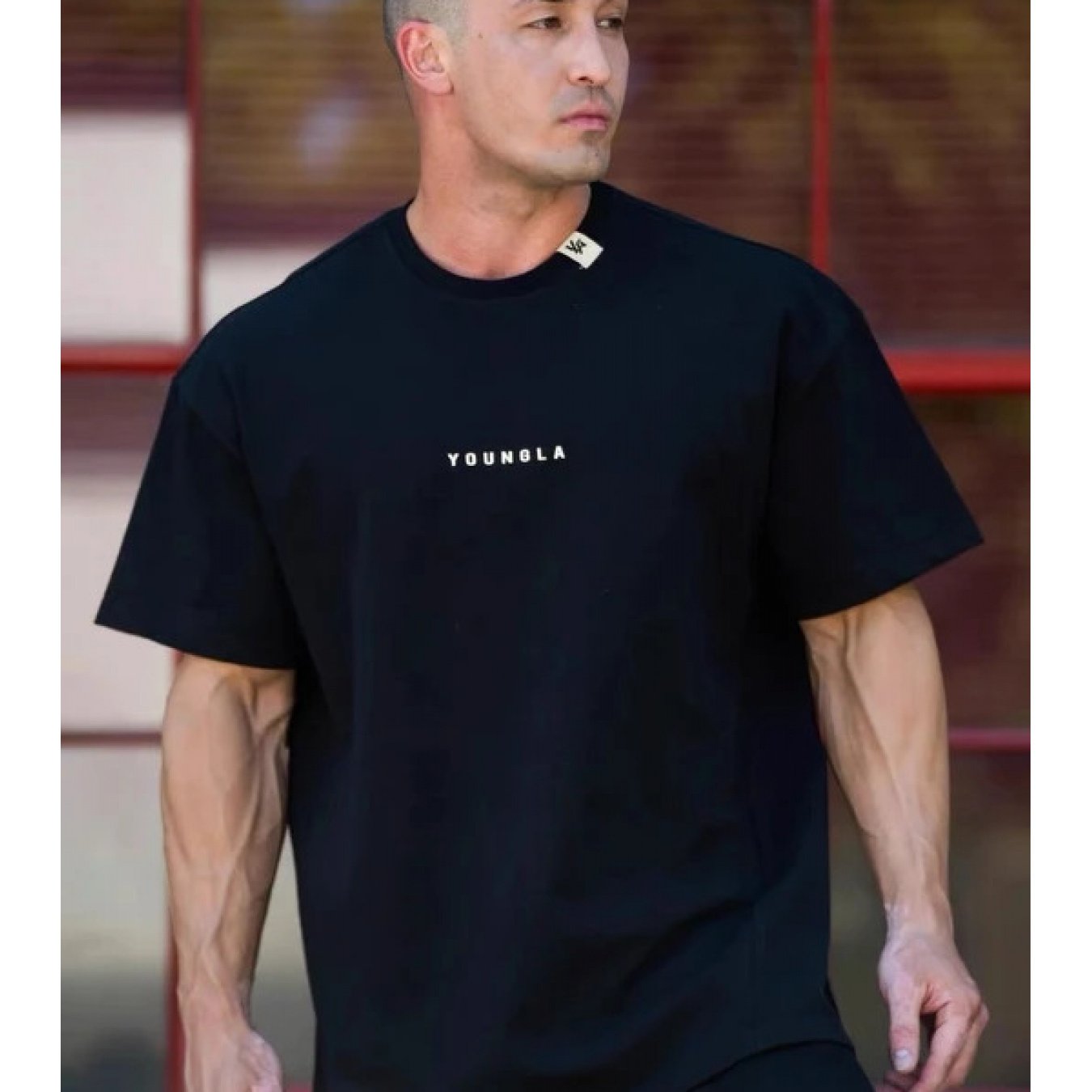 Summer New Gym T-shirt Retro Fitness T Shirt Men Oversized Shirt Fashion Casual Women Tee Jogger Cotton Top Unisex Sports Tshirt