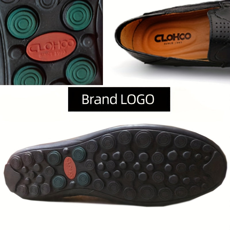 Men's Business Casual Shoes Comfortable Breathable Stitched