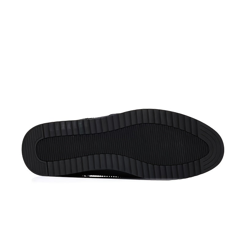 New Men's Plus Size Casual Shoes, Korean Style, Versatile Fashion Shoes with Soft Sole Lace-up Rubber Sole Shoes Wedding Everyday Casual Shoes