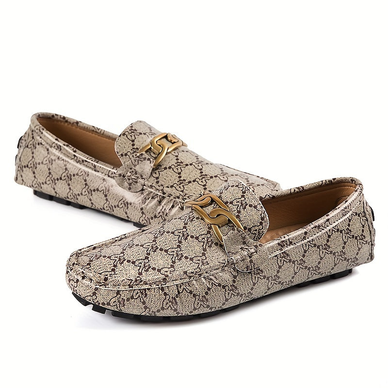 Men's Casual Bit Loafers, Breathable Lightweight Slip On Shoes For Outdoor Walking Driving Night Clubs Party, Spring Summer And Autumn