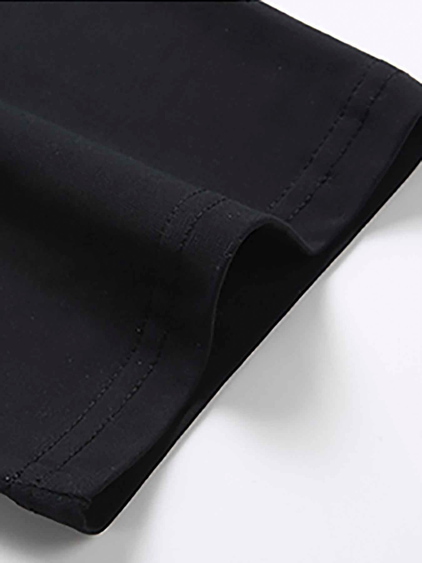 Two Black T-Shirts with 'THAT'S A AWFUL LOT OF COUGH SYRUP' Purple Text & White Container with Purple Label | Casual Crew Neck Tshirt for Trendy Streetwear Fans, Summer, Loose Fit, Short Sleeve, Heat Transfer Printing