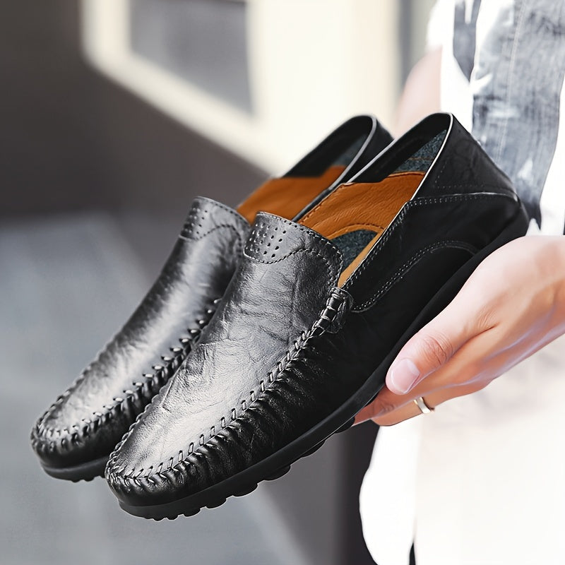 Men's Business Casual Shoes Comfortable Breathable Stitched