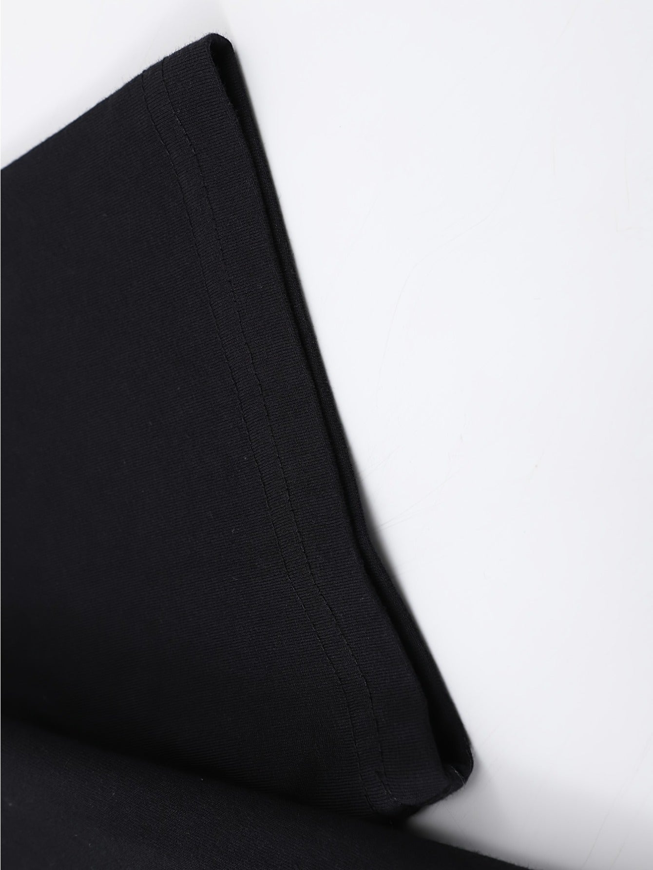 Men's Black Retro Streetwear T-Shirt with Iconic "Talk Less Do More" Hand Gesture & Golden/White Back Print - Loose Fit Short Sleeve Crew Neck Casual Shirt, Double-Sided Slogan Design (Inspired by Iconic Movie/TV Gesture), Ha